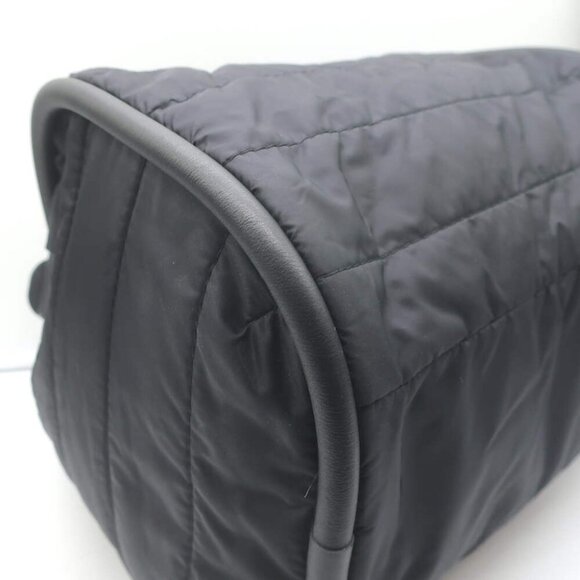 Max Mara Marine Quilted Nylon Tote Black Large Crossbody Bag - Picture 16 of 16